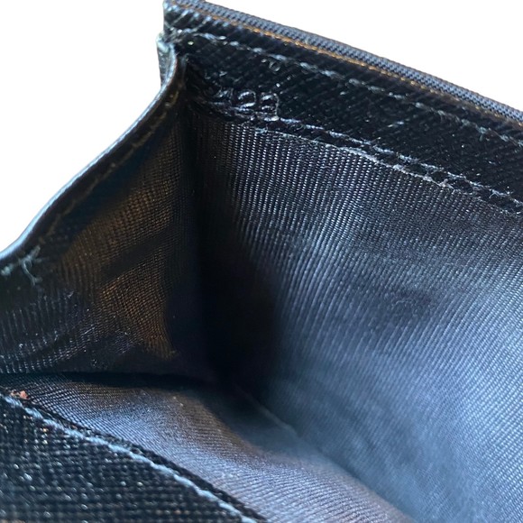 Prada Black Nylon Authentic Compact Wallet - Picture 8 of 14